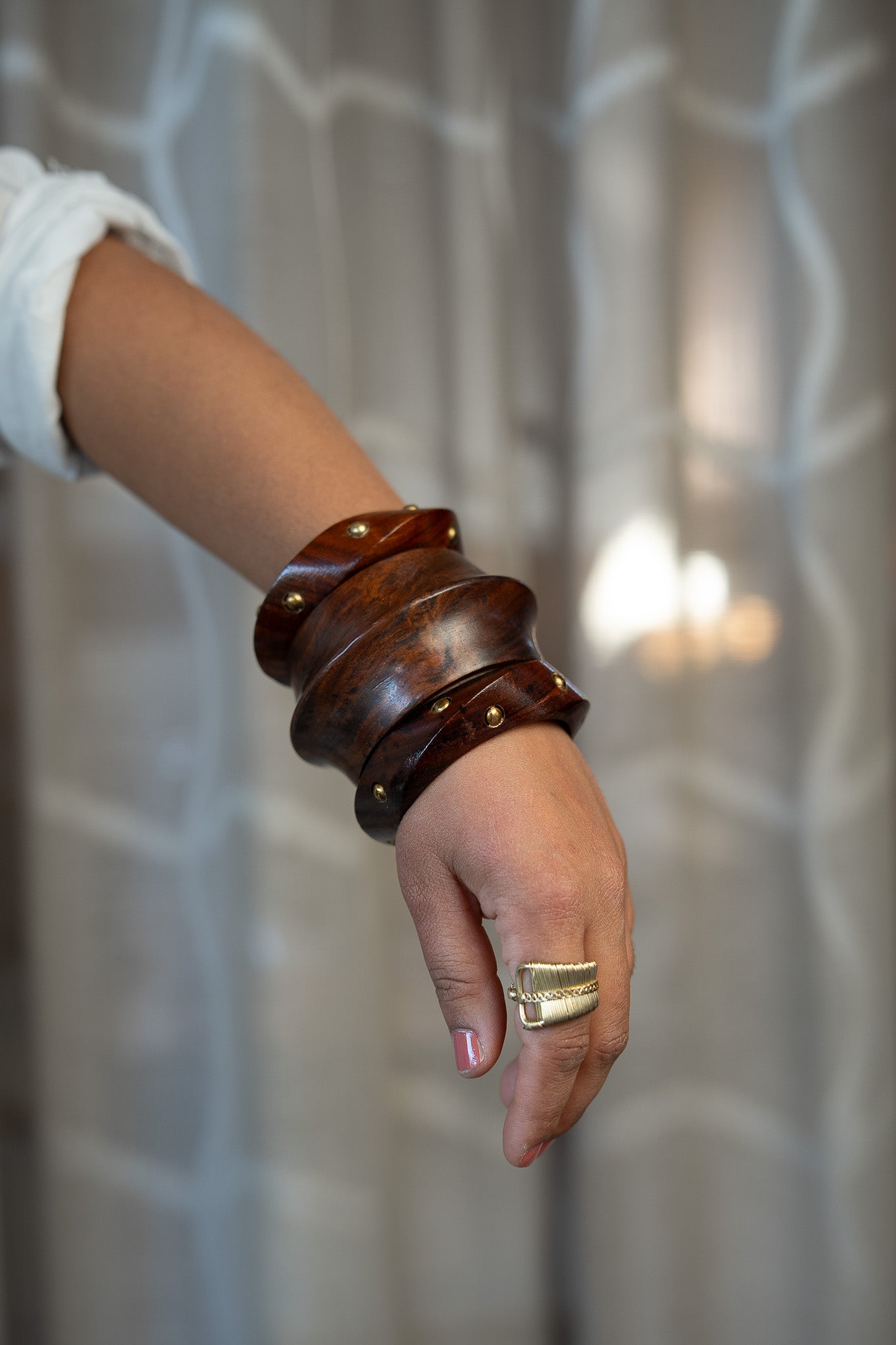 Studded Timber Stack