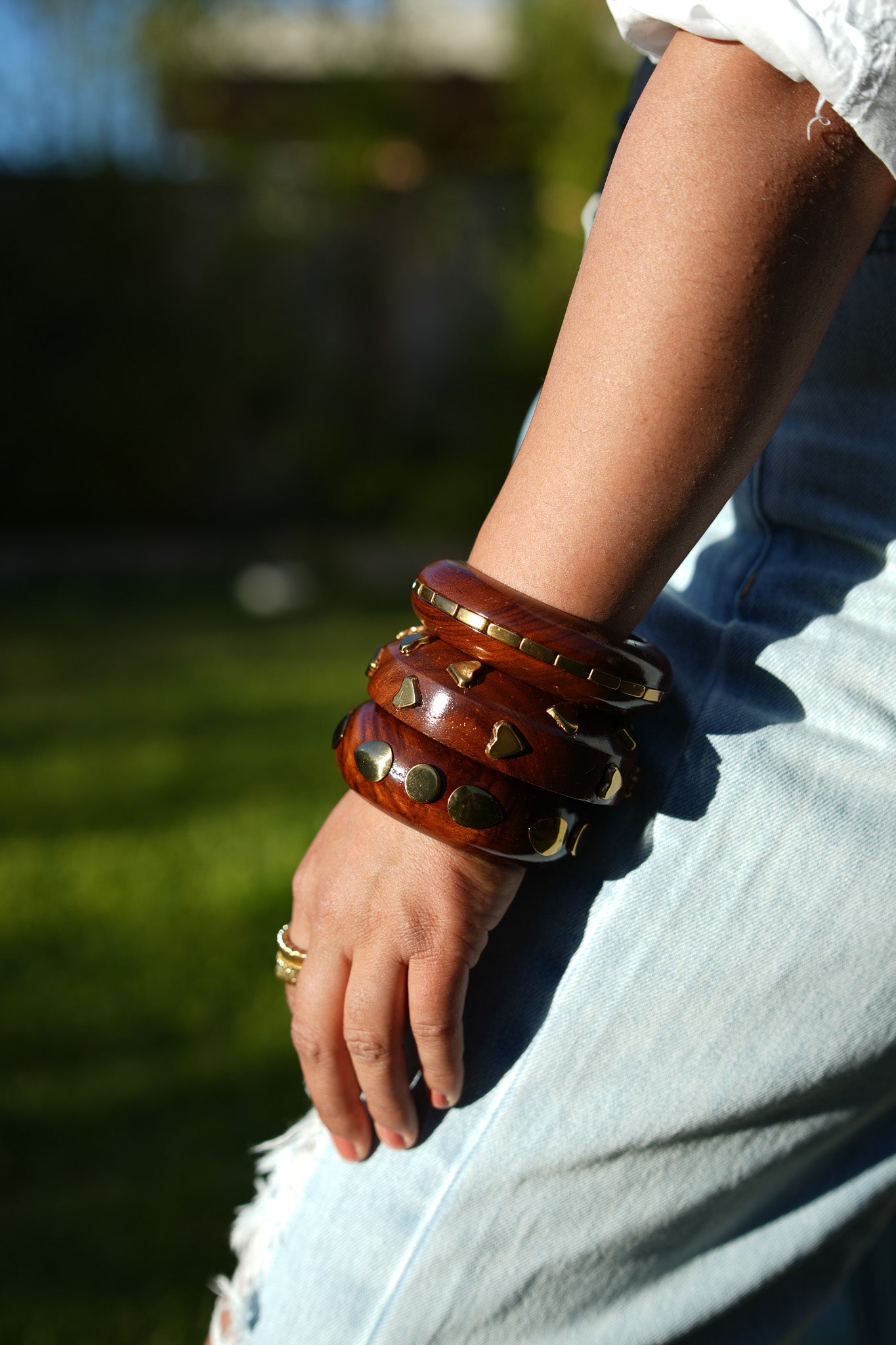 Amber Warrior Cuff