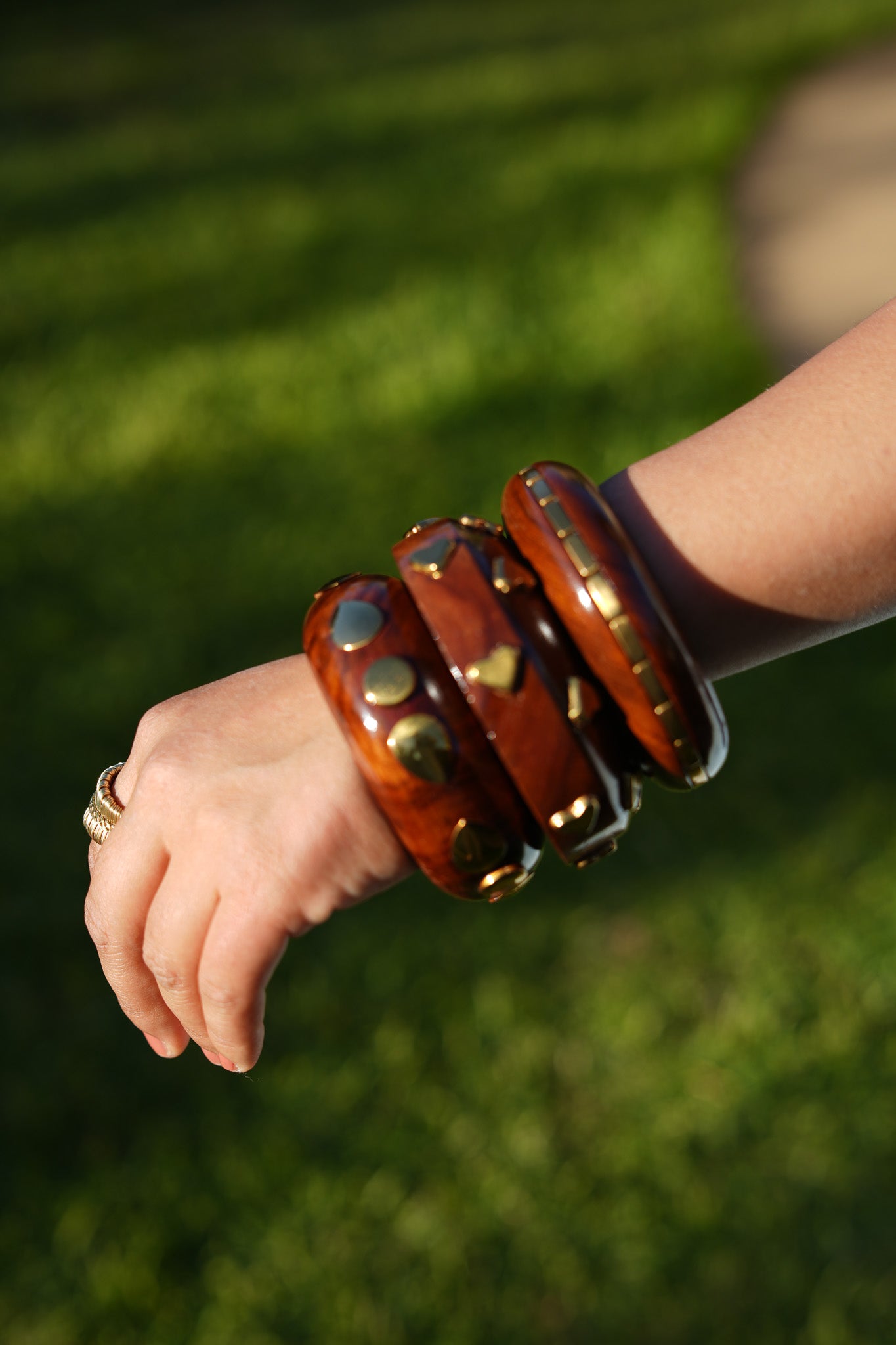 Amber Warrior Cuff