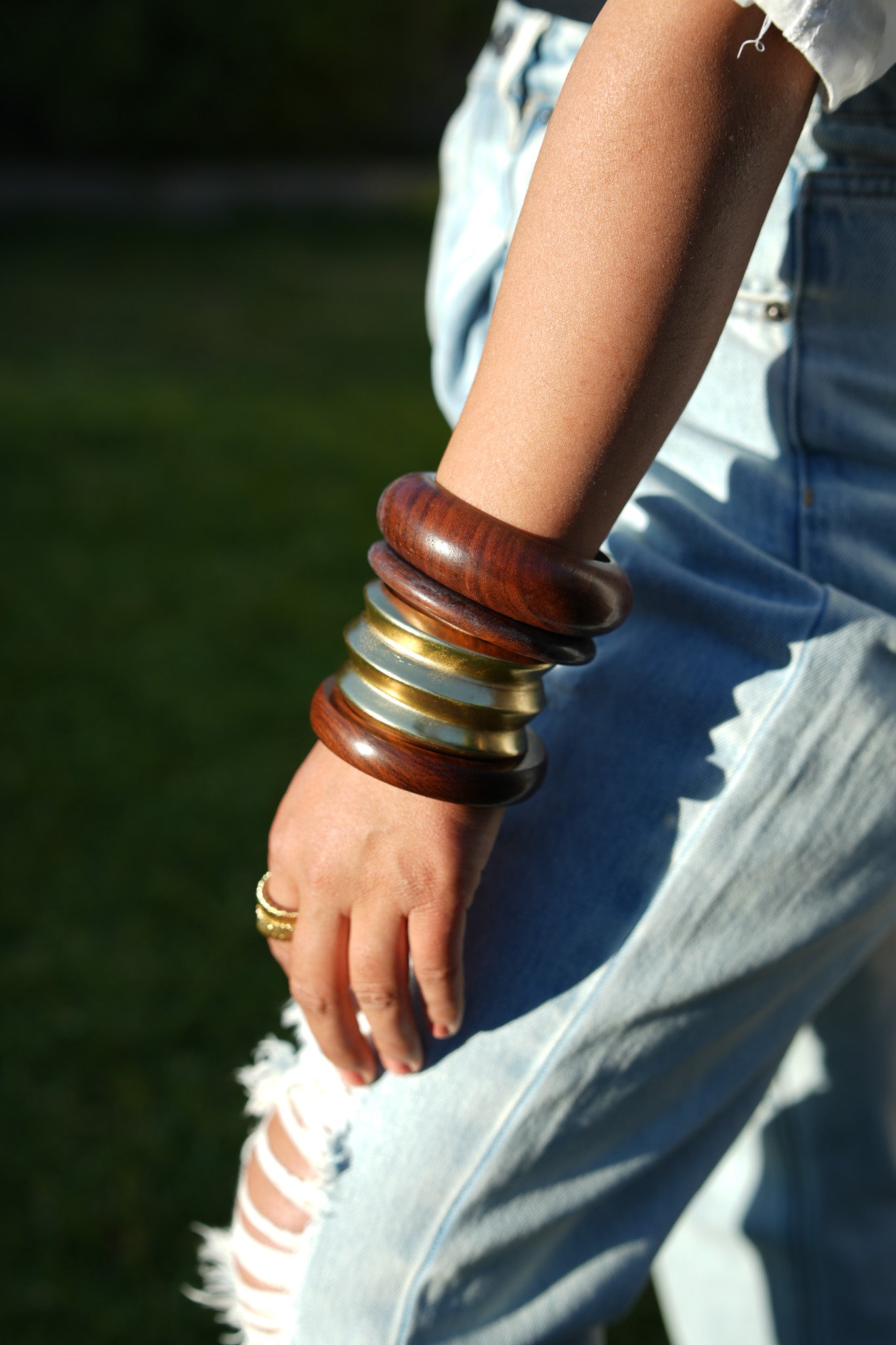 Timber & Brass Glow Stack