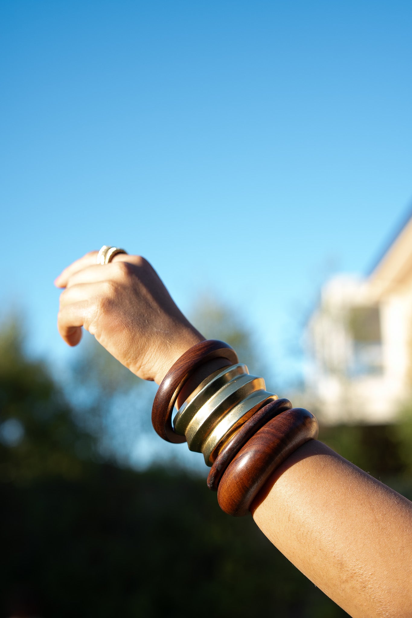 Timber & Brass Glow Stack