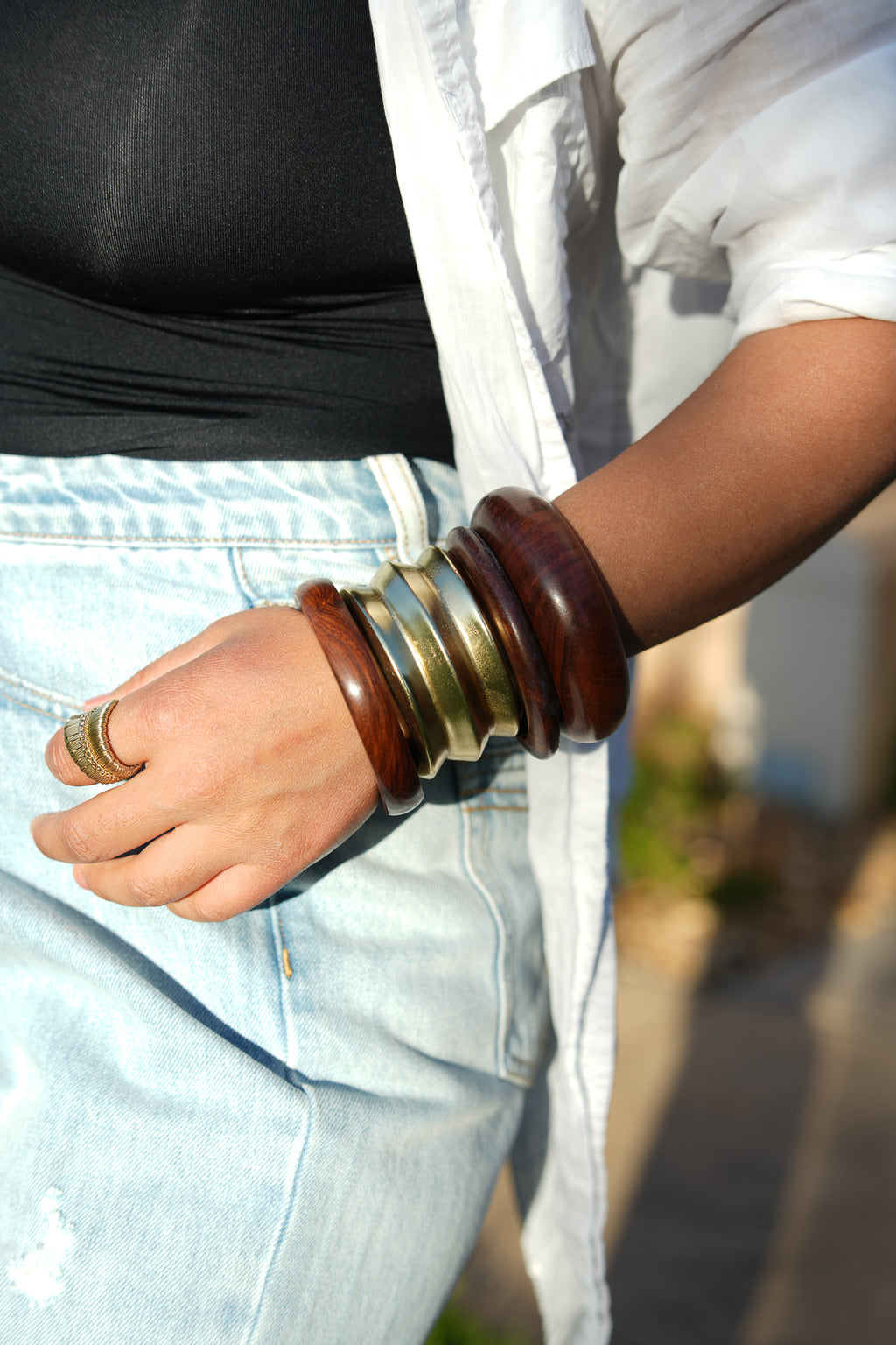 Timber & Brass Glow Stack